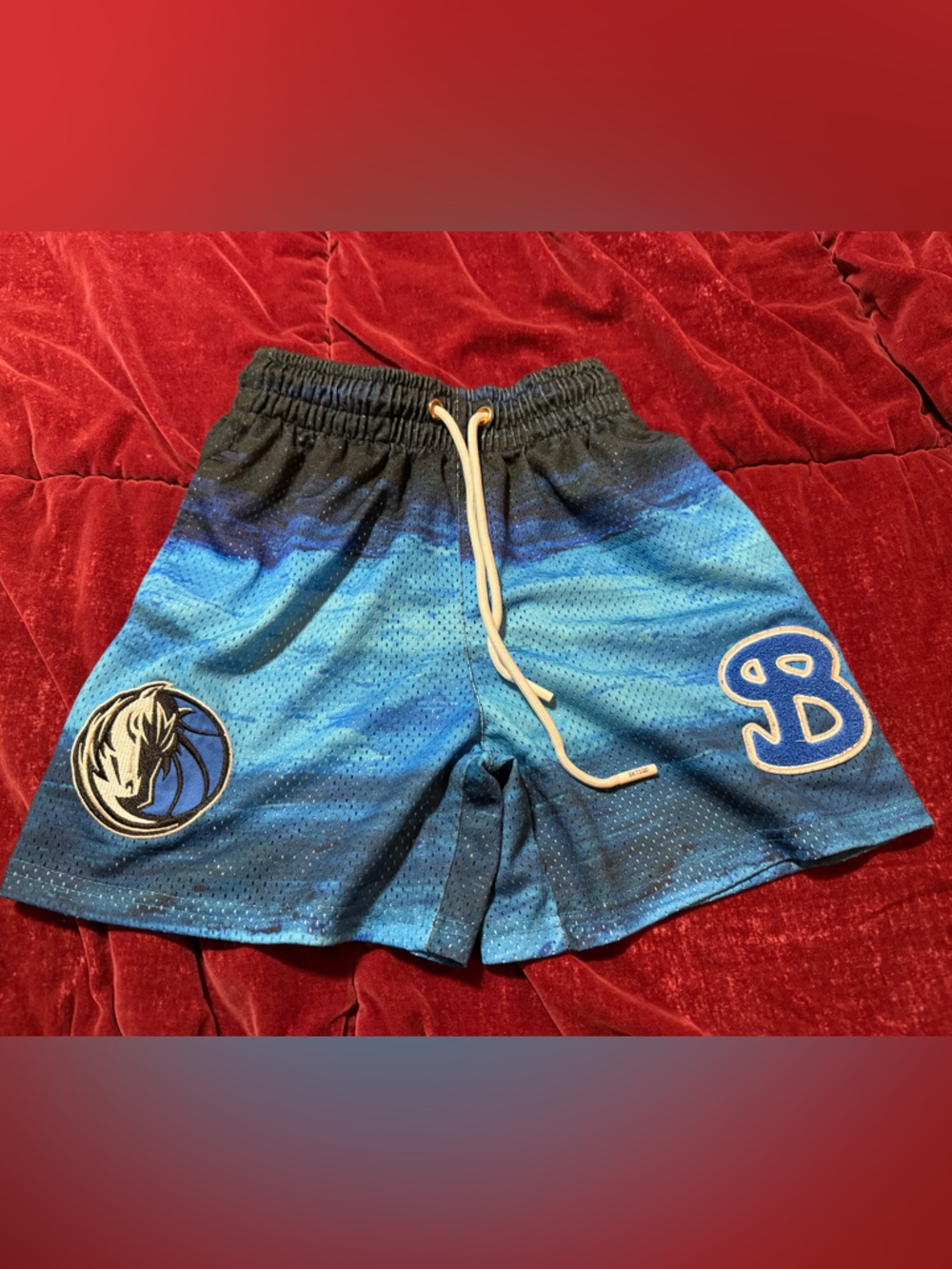 BKTSQD Dallas Mavericks adult XS shorts